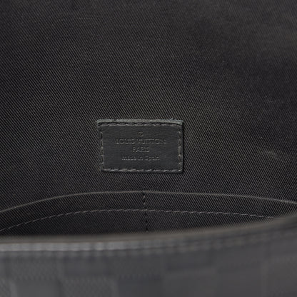 Louis Vuitton Damier Infini District MM Onyx 5 of 8