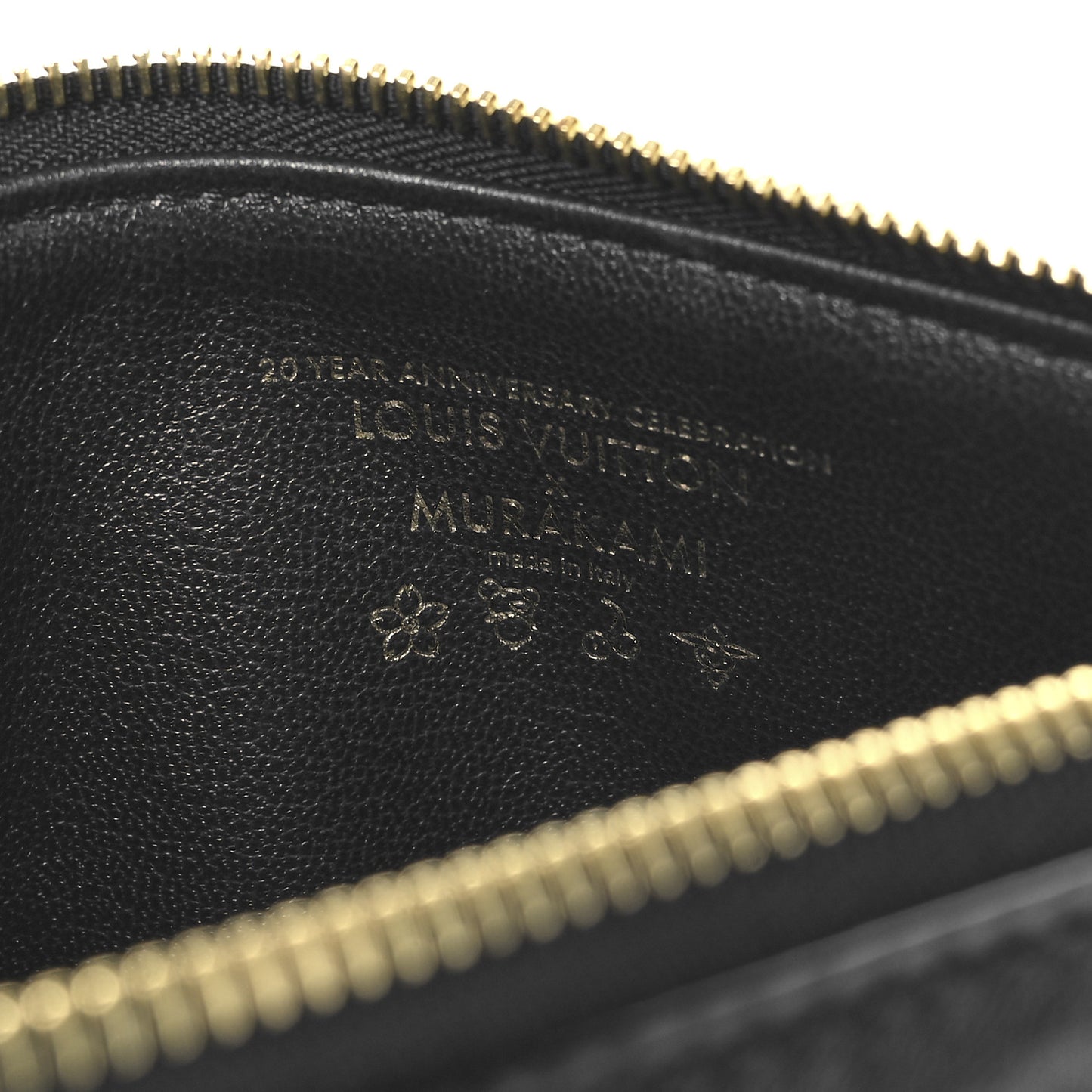 LV X TM Lambskin Embossed Monogram Coussin BB Black Multicolor