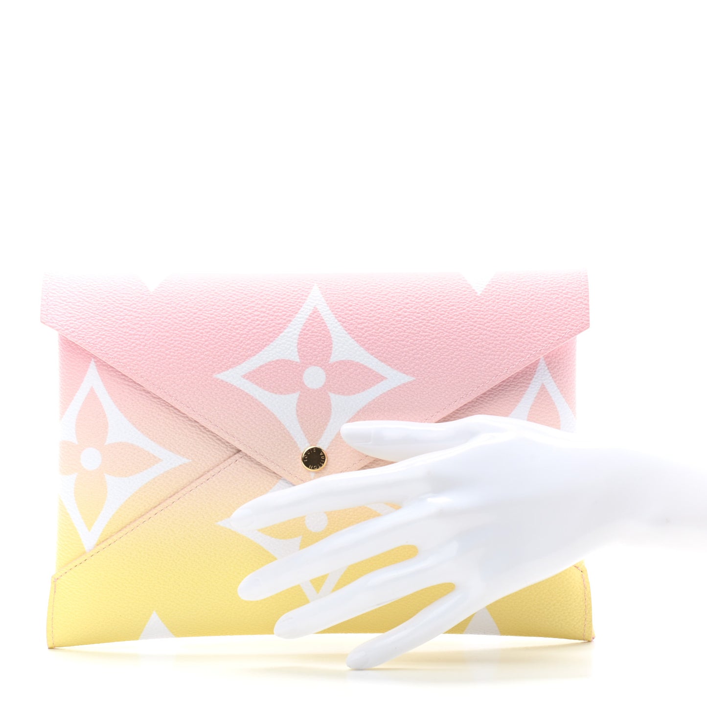 Monogram Giant By The Pool Large Kirigami Pochette Pink