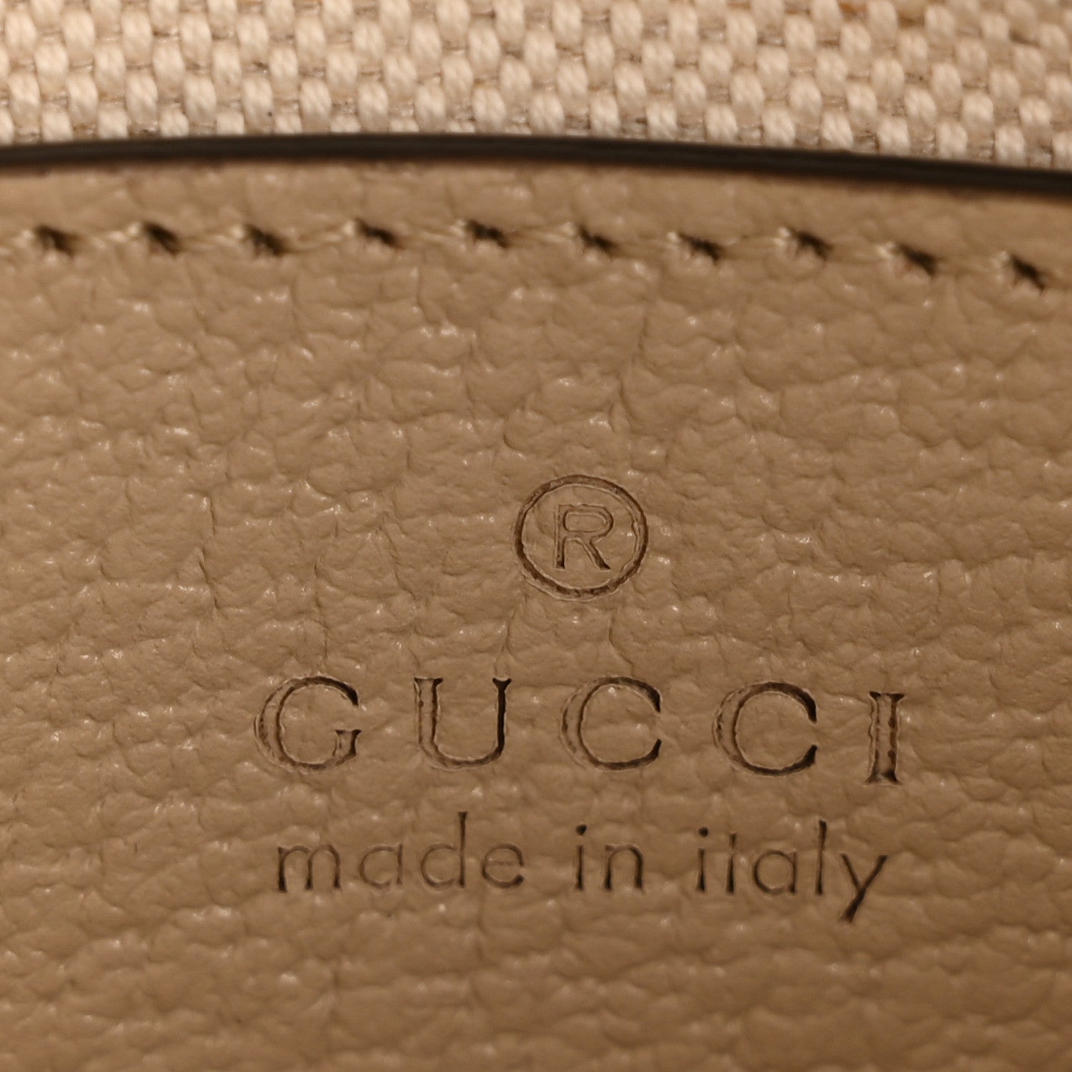 Gucci GG Supreme Monogram Textured Dollar Calfskin Small Ophidia Hobo Beige Mystic White Oatmeal 6 of 13