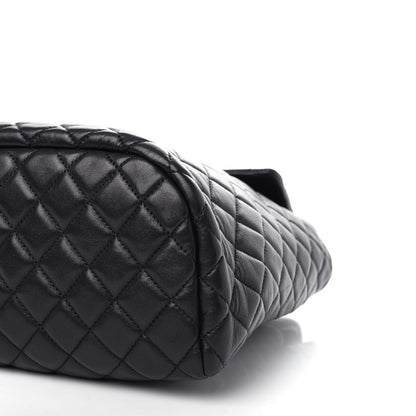 Chanel Lambskin Quilted Large Urban Spirit Backpack Black 9 of 10