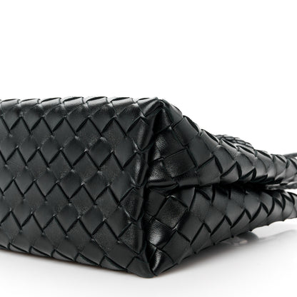 Bottega Veneta Nappa Intrecciato Small Andiamo Shoulder Bag Black 10 of 10