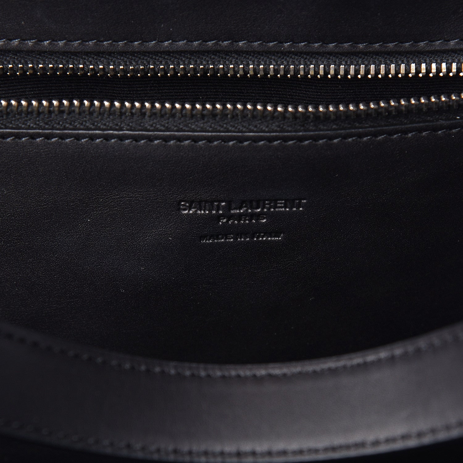 Saint Laurent Raffia Medium Panier Bag Black 6 of 9