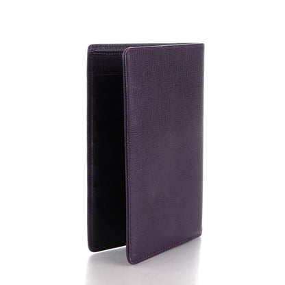 Chanel Goatskin Bi-Fold Wallet Purple 3 of 8