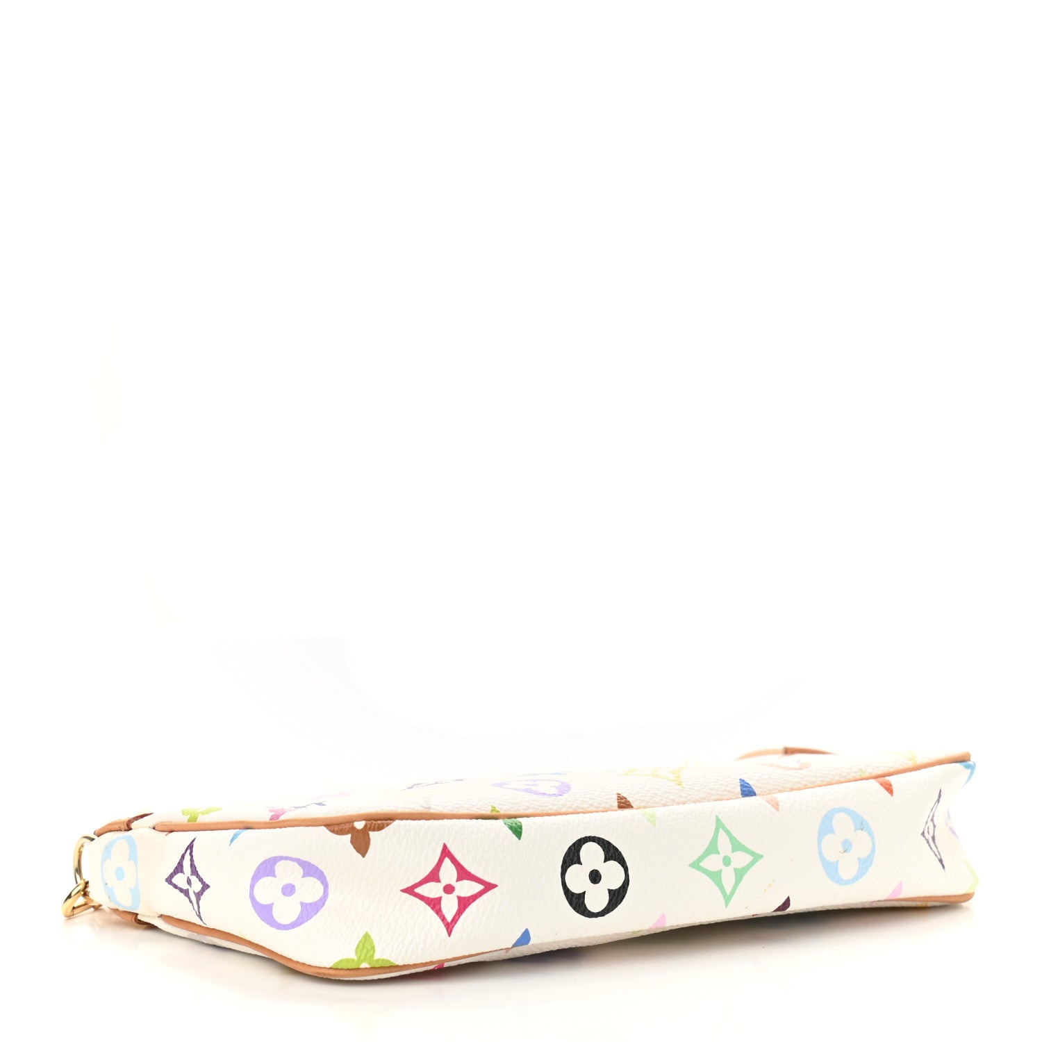 Louis Vuitton Monogram Multicolor Pochette Accessories White 4 of 9