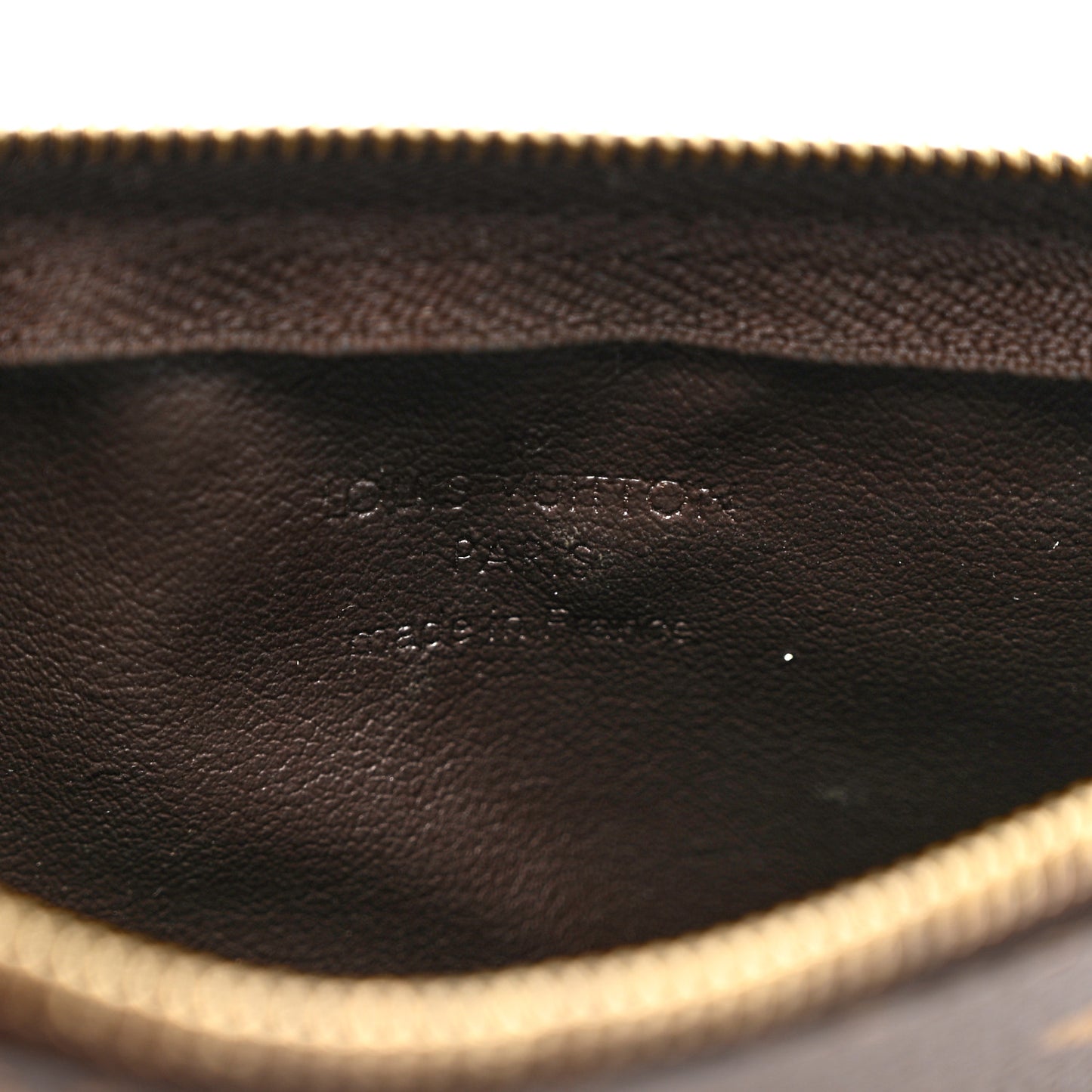 Monogram Josephine Wallet Zippered Insert Fuchsia