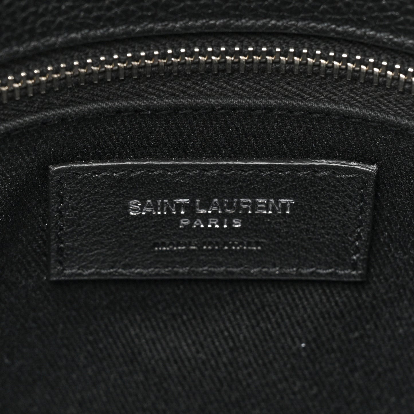 Grained Calfskin Small Supple Sac De Jour Duffle Black