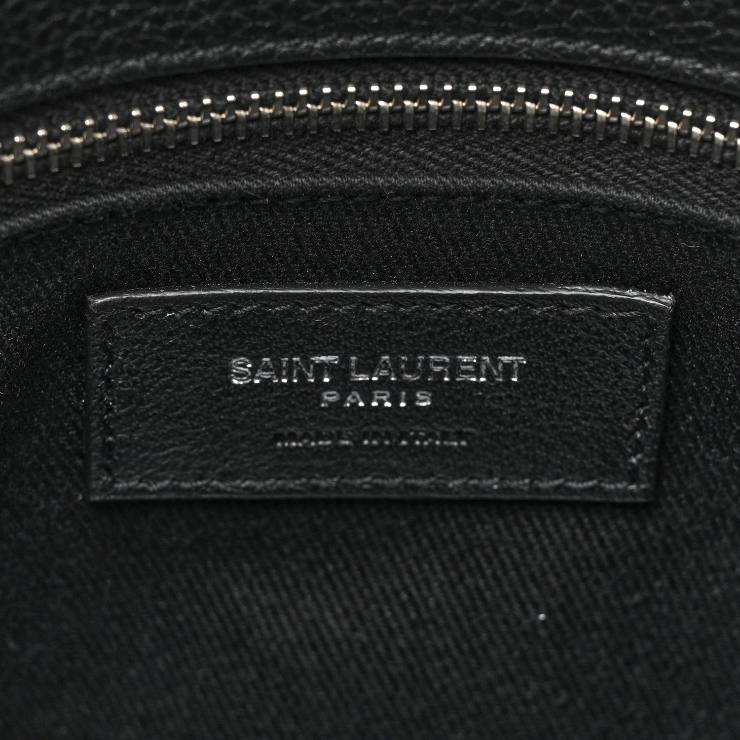 Saint Laurent Grained Calfskin Small Supple Sac De Jour Duffle Black 5 of 13