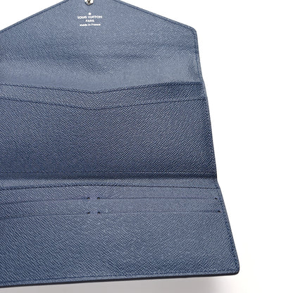 Louis Vuitton Epi Josephine Wallet Indigo 6 of 12