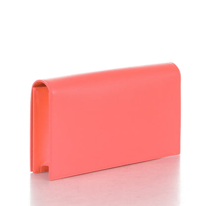 Saint Laurent Grain De Poudre Classic Monogram Clutch Rose Clair 3 of 6