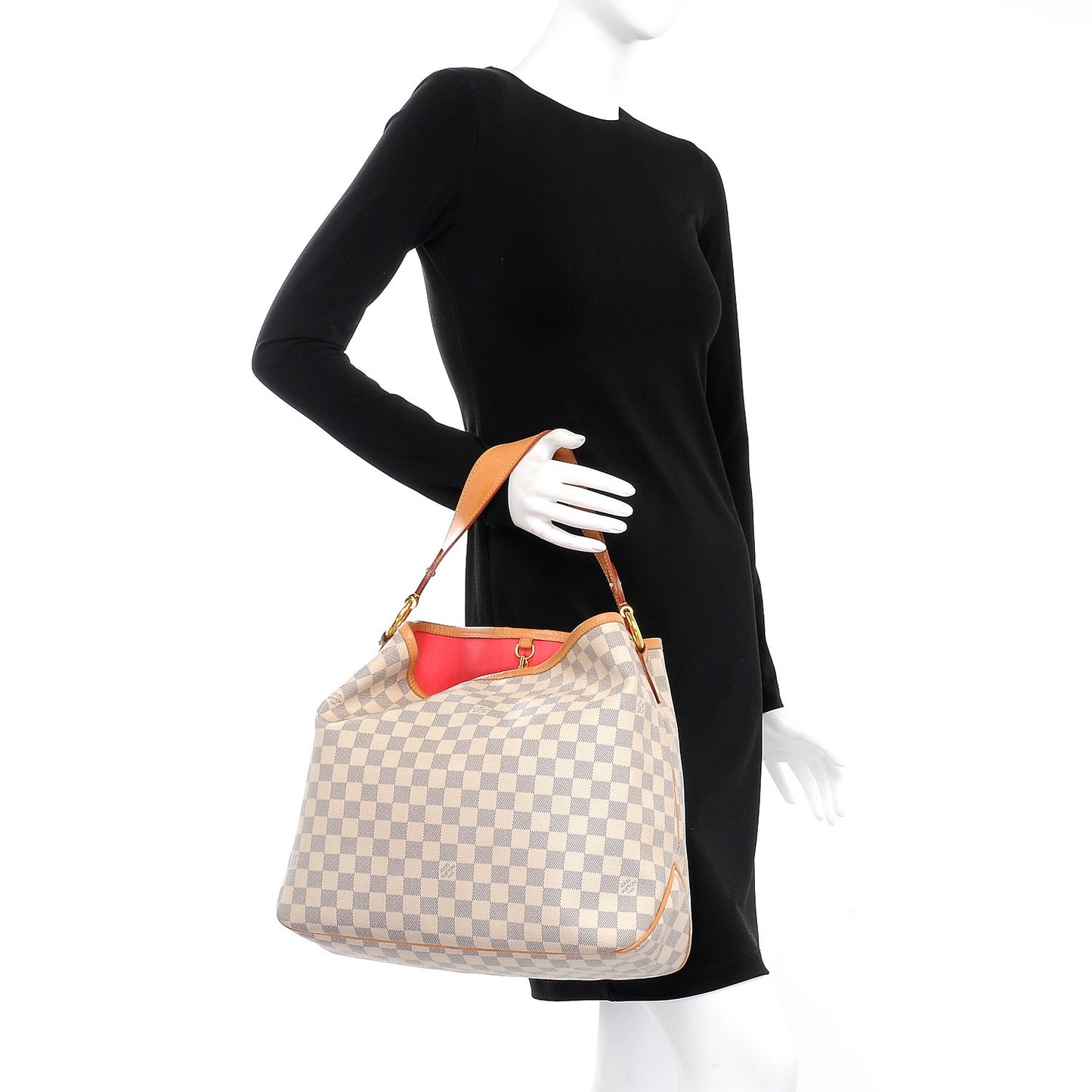 Damier Azur Delightful MM Pink