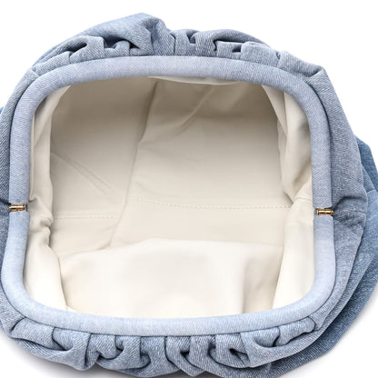 Bottega Veneta Denim Teen Pouch Clutch 5 of 7