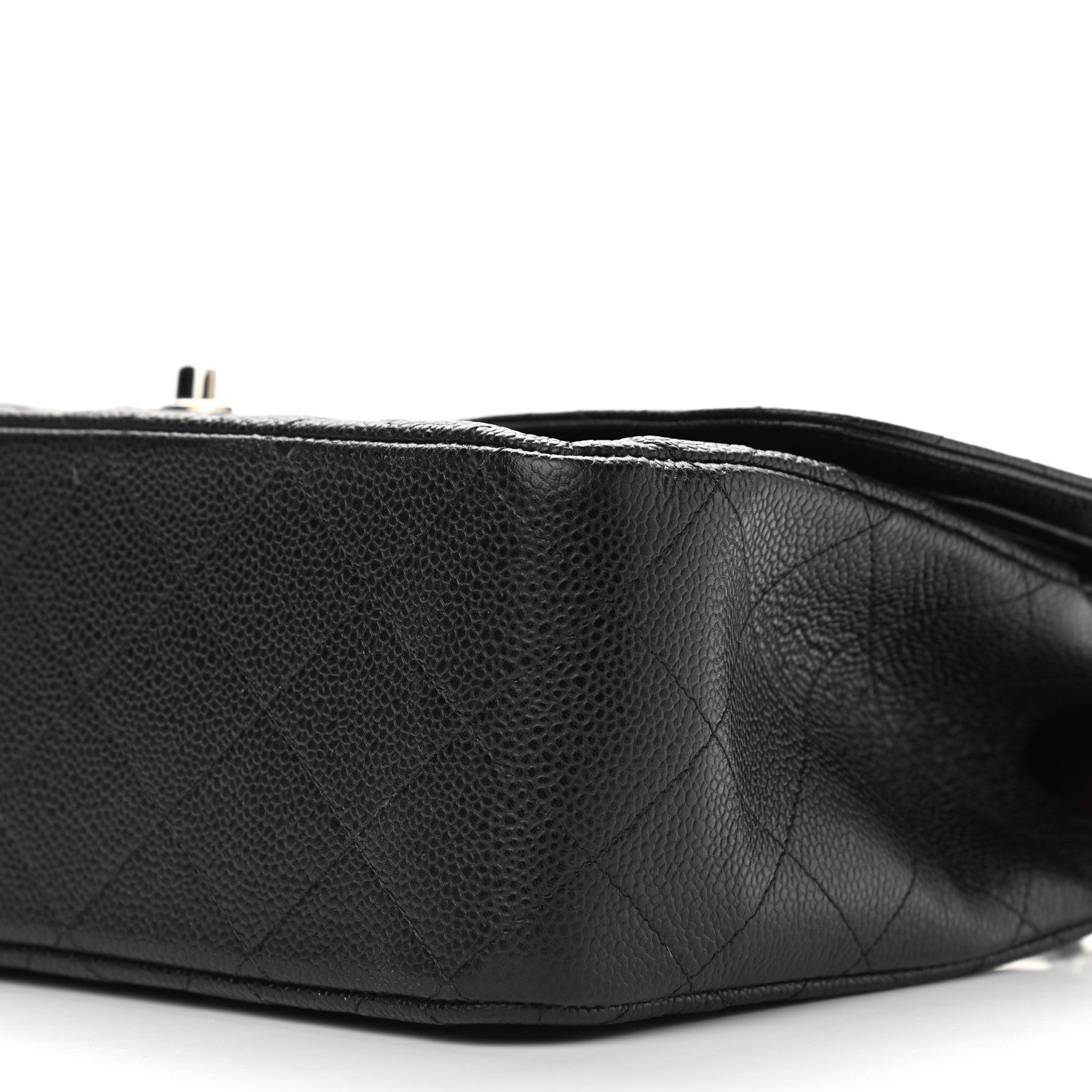 Chanel Caviar Quilted Jumbo Double Flap Black 9 of 9