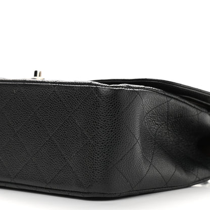 Chanel Caviar Quilted Jumbo Double Flap Black 9 of 9