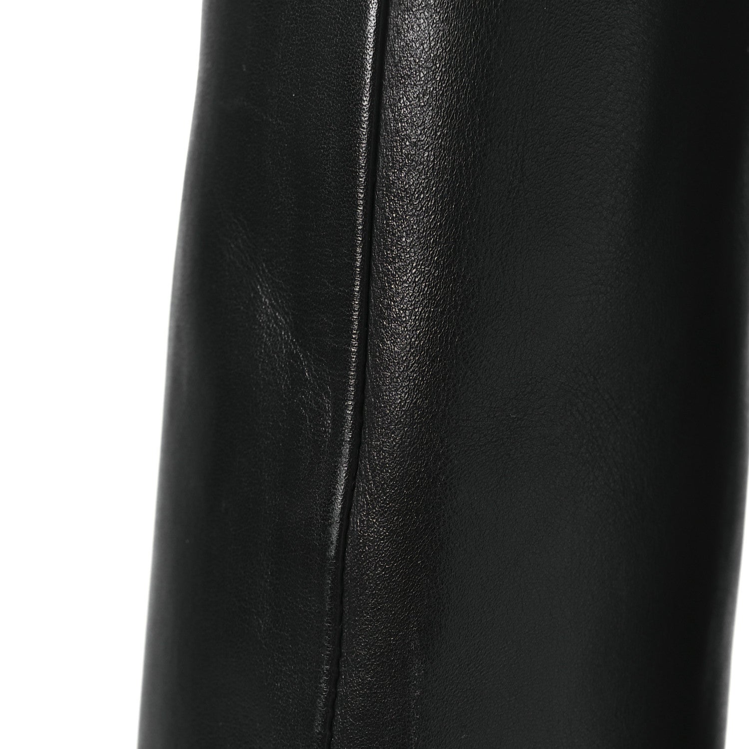 Gucci Nappa Stitched Knee High Boots 38.5 Black 12 of 12