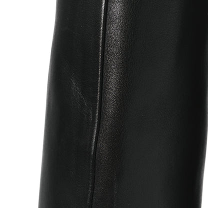 Gucci Nappa Stitched Knee High Boots 38.5 Black 12 of 12