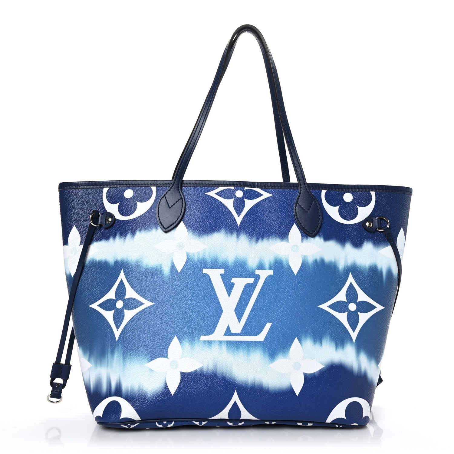 Louis Vuitton Monogram Escale Neverfull MM Blue 1 of 10