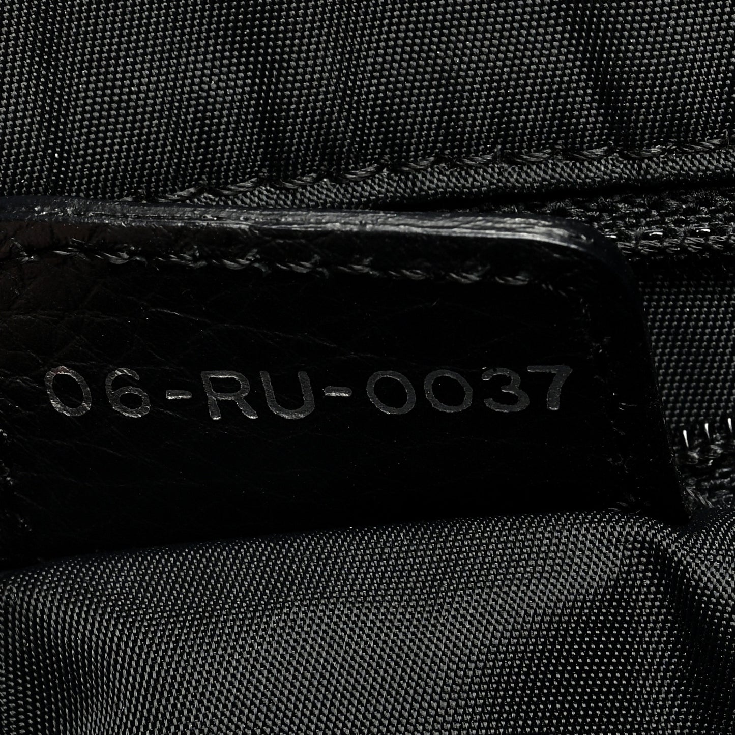 Monogram Street Chic Messenger Black