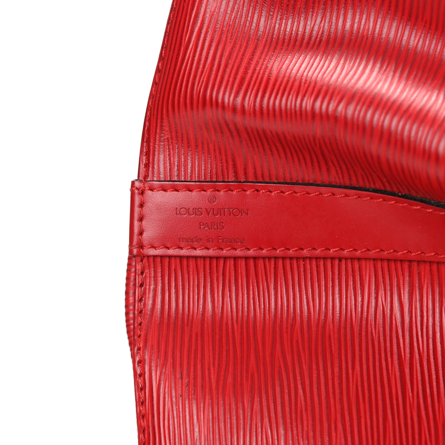 Louis Vuitton Epi Petit Noe Castillan Red 8 of 15