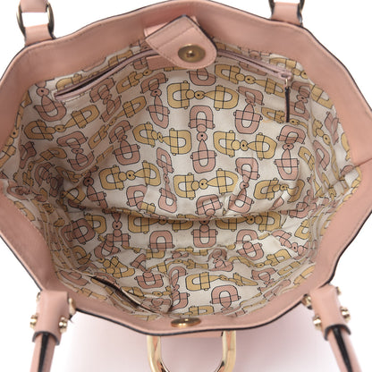 Gucci Guccissima Small Gold D Ring Tote Pink 5 of 17