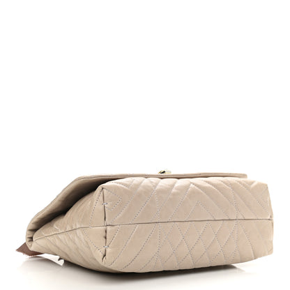 Lanvin Calfskin Quilted Medium Happy Shoulder Bag Grey 4 of 11