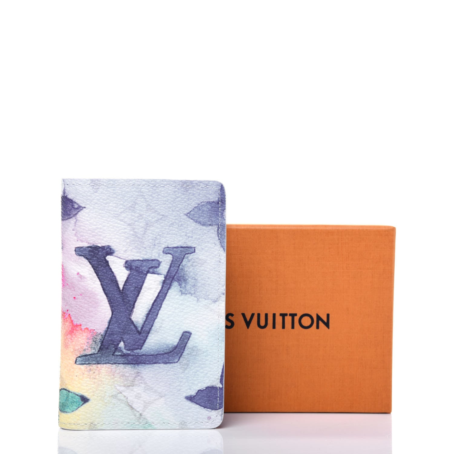 Louis Vuitton Monogram Watercolor Pocket Organizer NM Multicolor 9 of 9