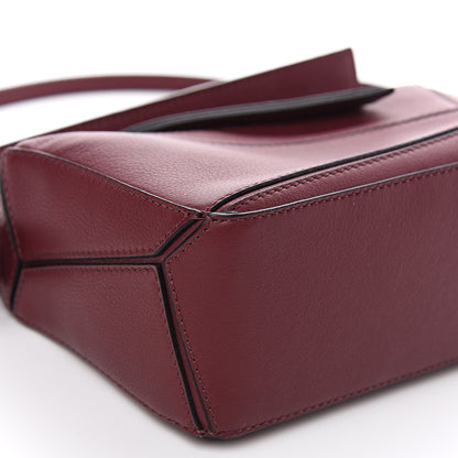 Loewe Calfskin Mini Puzzle Bag Wine 8 of 10