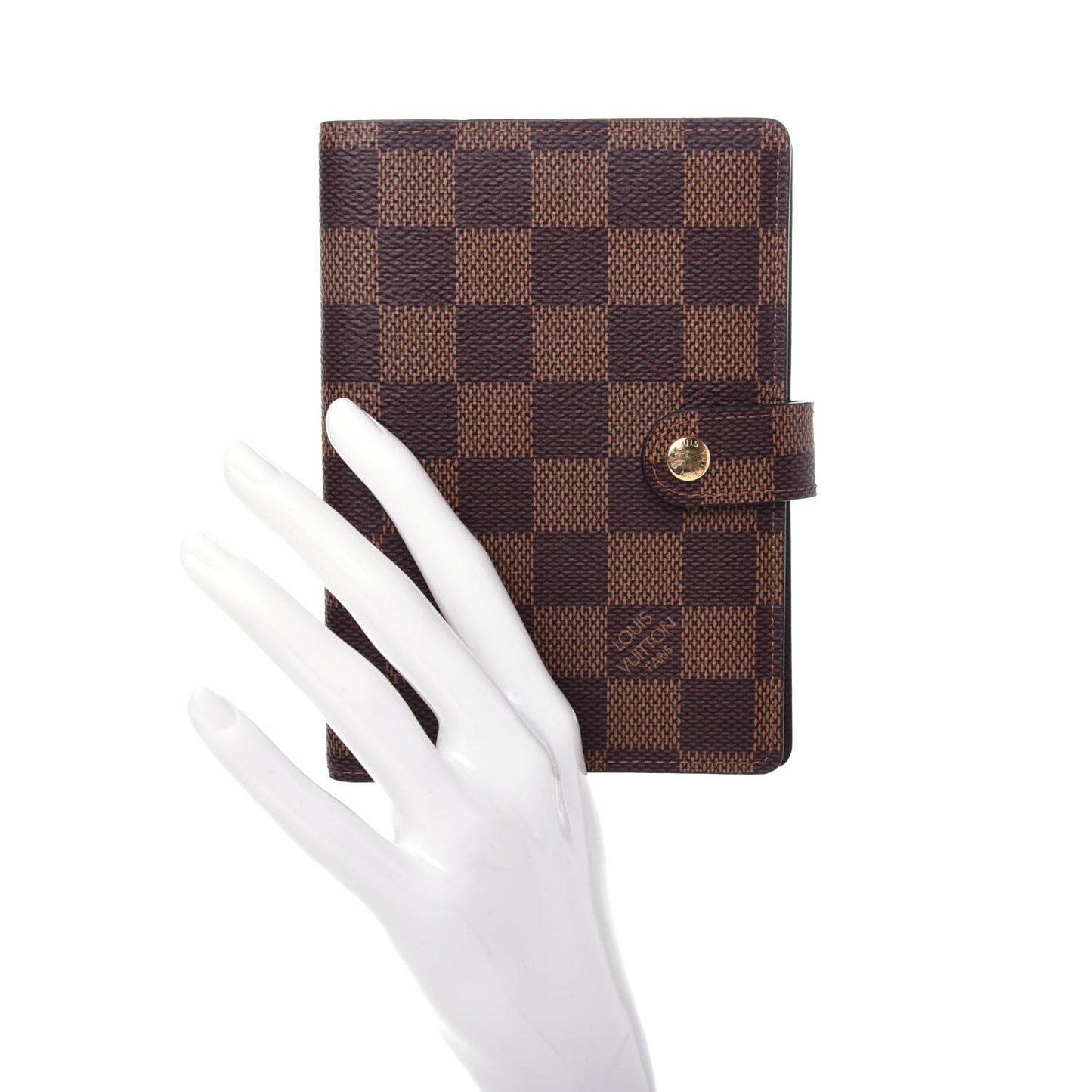Damier Ebene Small Ring Agenda Cover