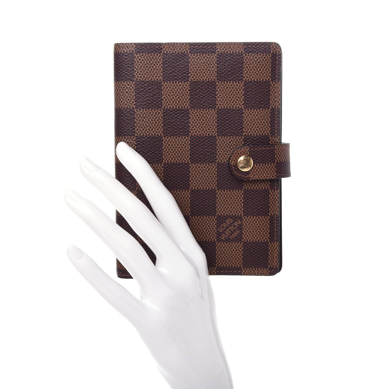 Louis Vuitton Damier Ebene Small Ring Agenda Cover 2 of 8