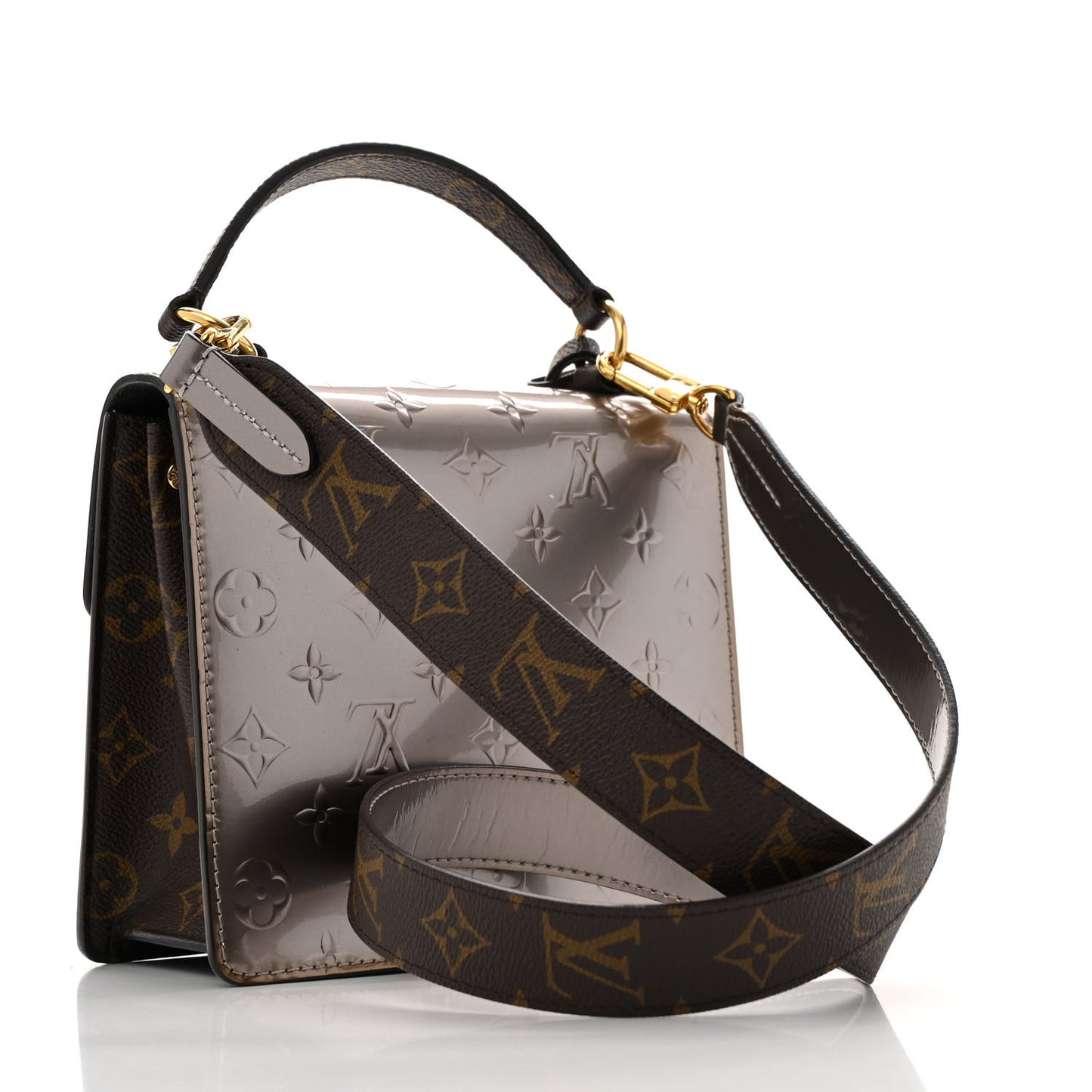 Vernis Epi Monogram Spring Street Champagne Metallise