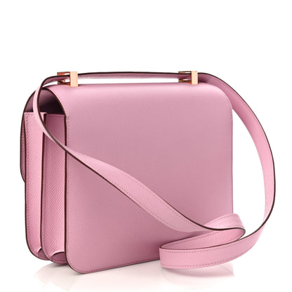 Hermes Epsom Constance 24 Mauve Sylvestre 3 of 10