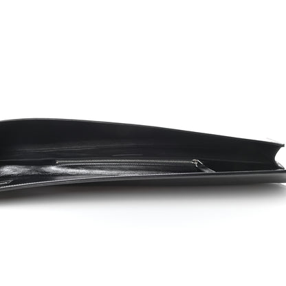 Saint Laurent Calfskin Fetiche Long Clutch Black 5 of 7