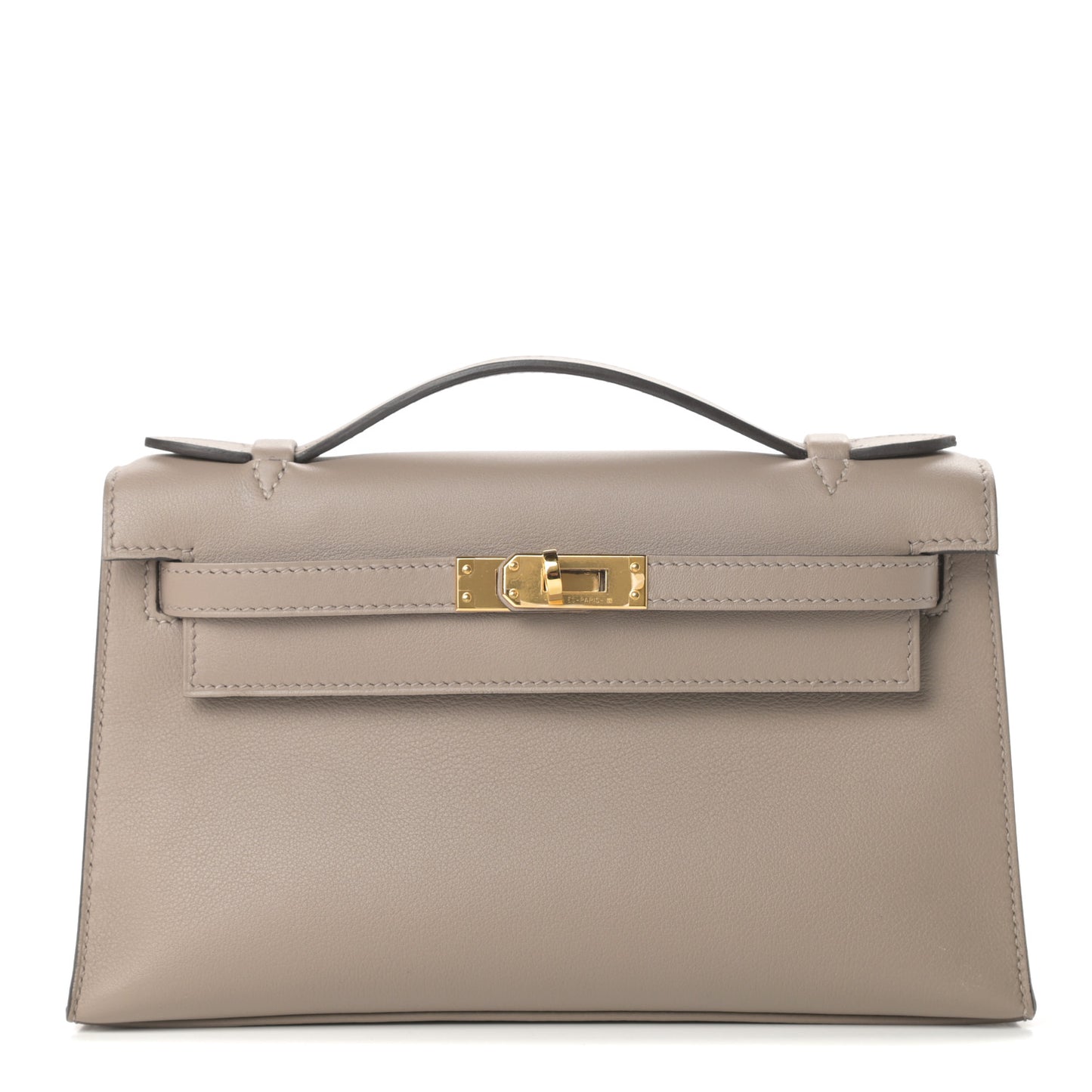 Swift Kelly Pochette Clutch Gris Asphalte