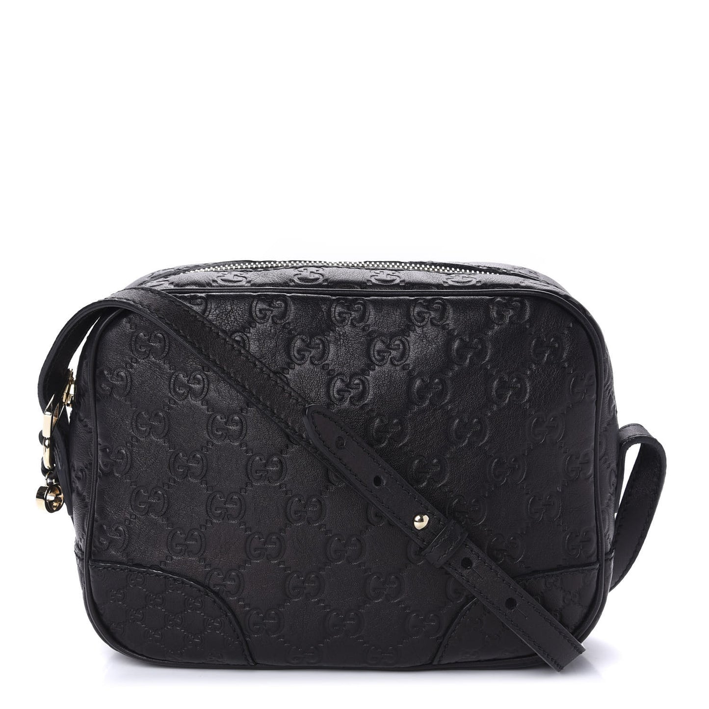 Guccissima Mini Bree Messenger Bag Black