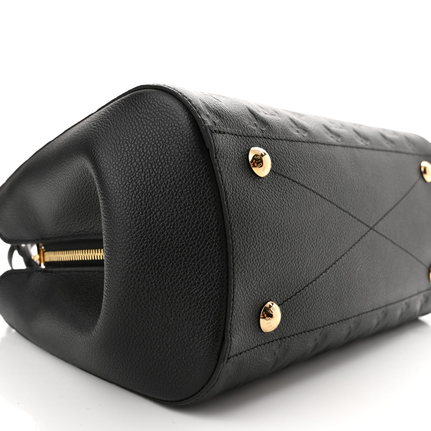 Louis Vuitton Empreinte Montaigne MM Black 7 of 10