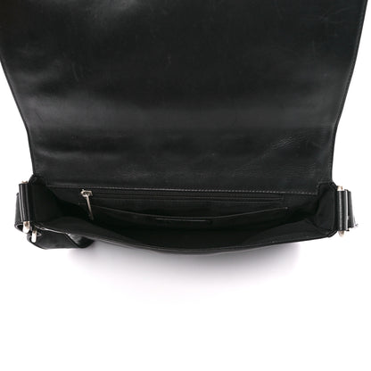 Chanel Lambskin Patent Cube CC Flap Black 5 of 11
