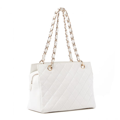 Chanel Caviar Quilted Petit Timeless Tote PTT White 2 of 9