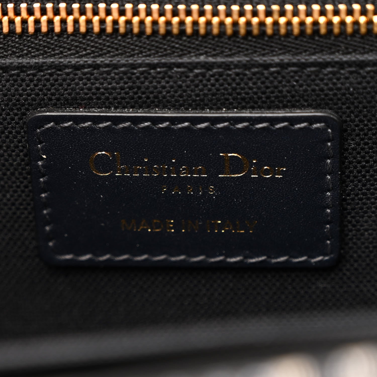 Christian Dior Oblique 30 Montaigne Chain Flap Bag Blue 6 of 11