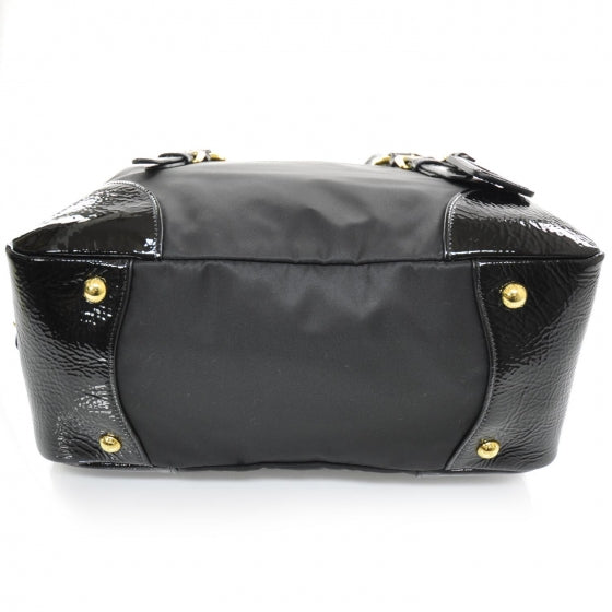 Tessuto Vernice Bowler Black
