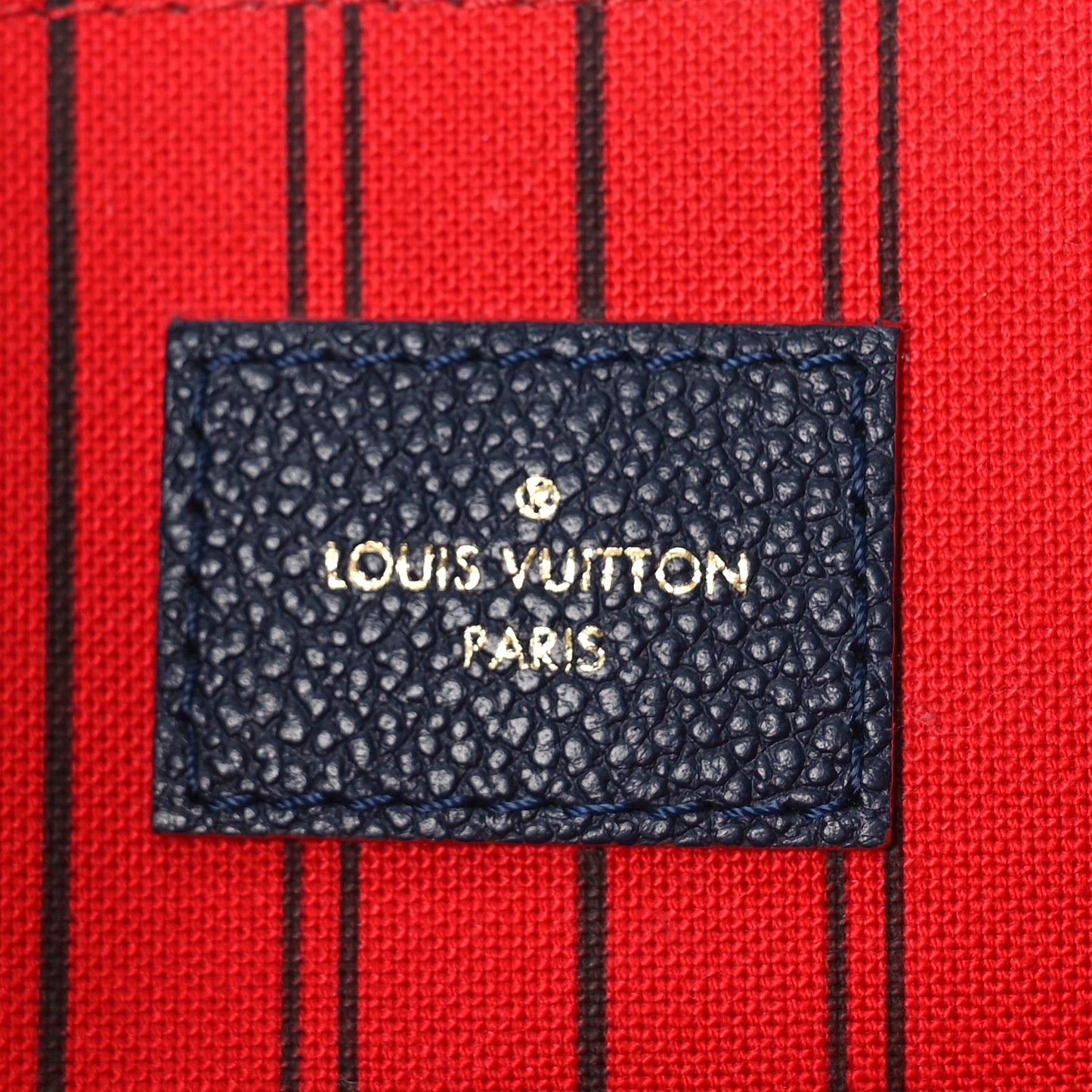 Empreinte Pochette Metis Marine Rouge