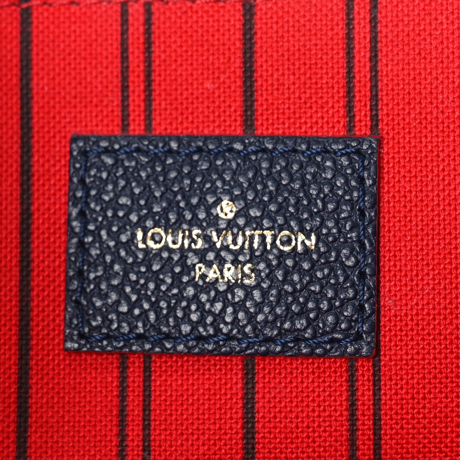 Louis Vuitton Empreinte Pochette Metis Marine Rouge 6 of 14