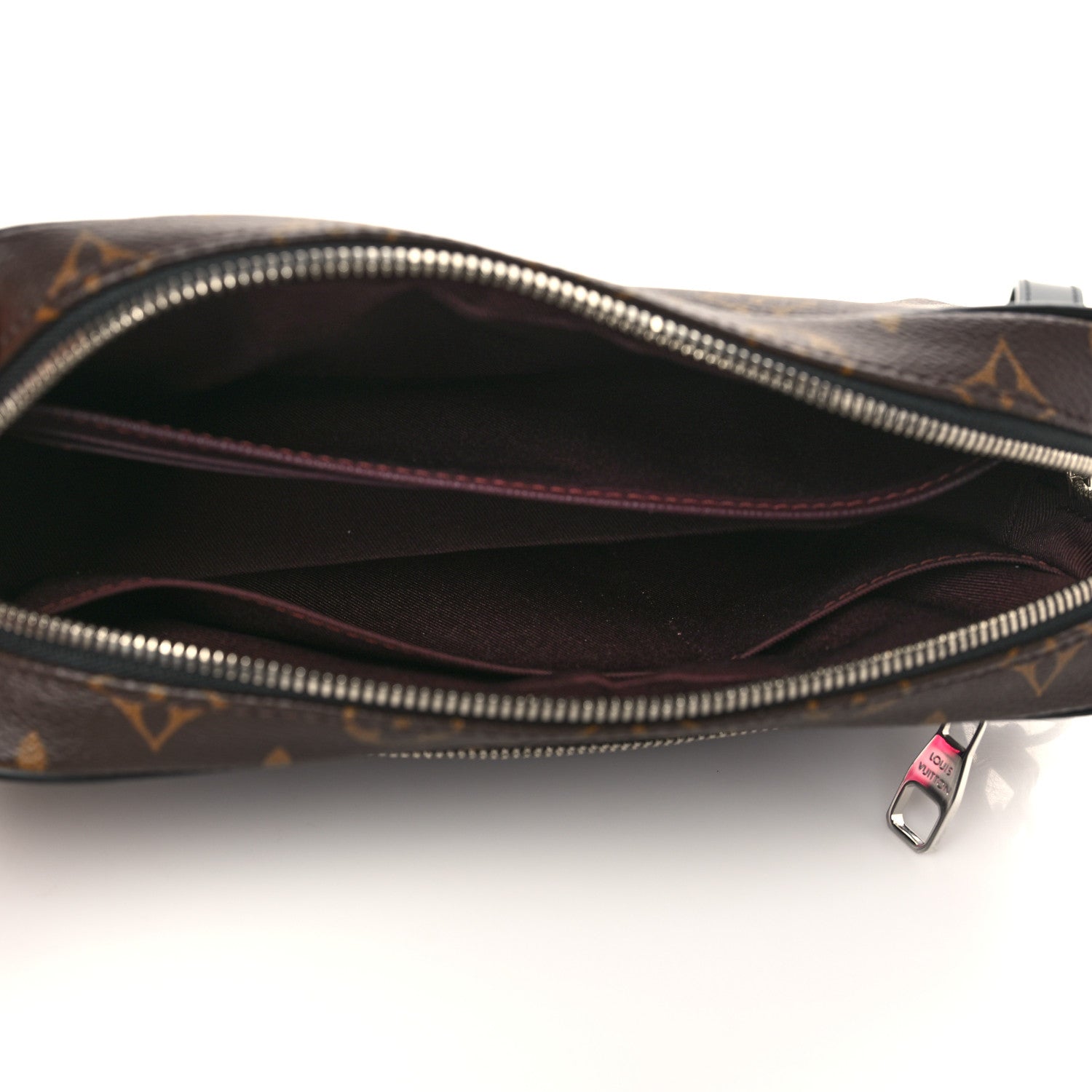 Louis Vuitton Monogram Macassar Kasai Clutch Black 5 of 6