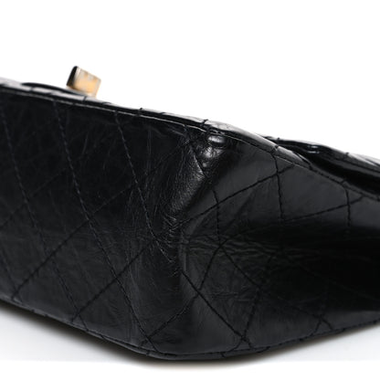 Chanel Aged Calfskin Quilted 2.55 Reissue 225 Flap Black 10 of 10
