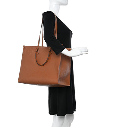 Louis Vuitton Empreinte Monogram Giant Onthego GM Cognac 2 of 13