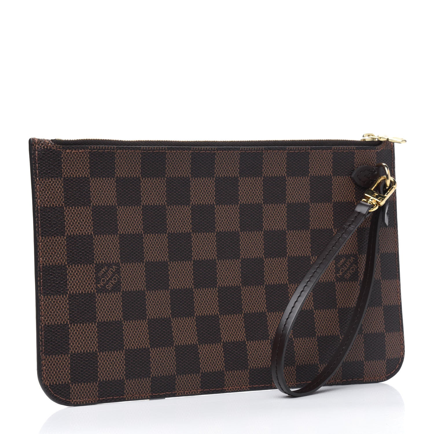 Louis Vuitton Damier Ebene Neverfull MM GM Pochette 2 of 4