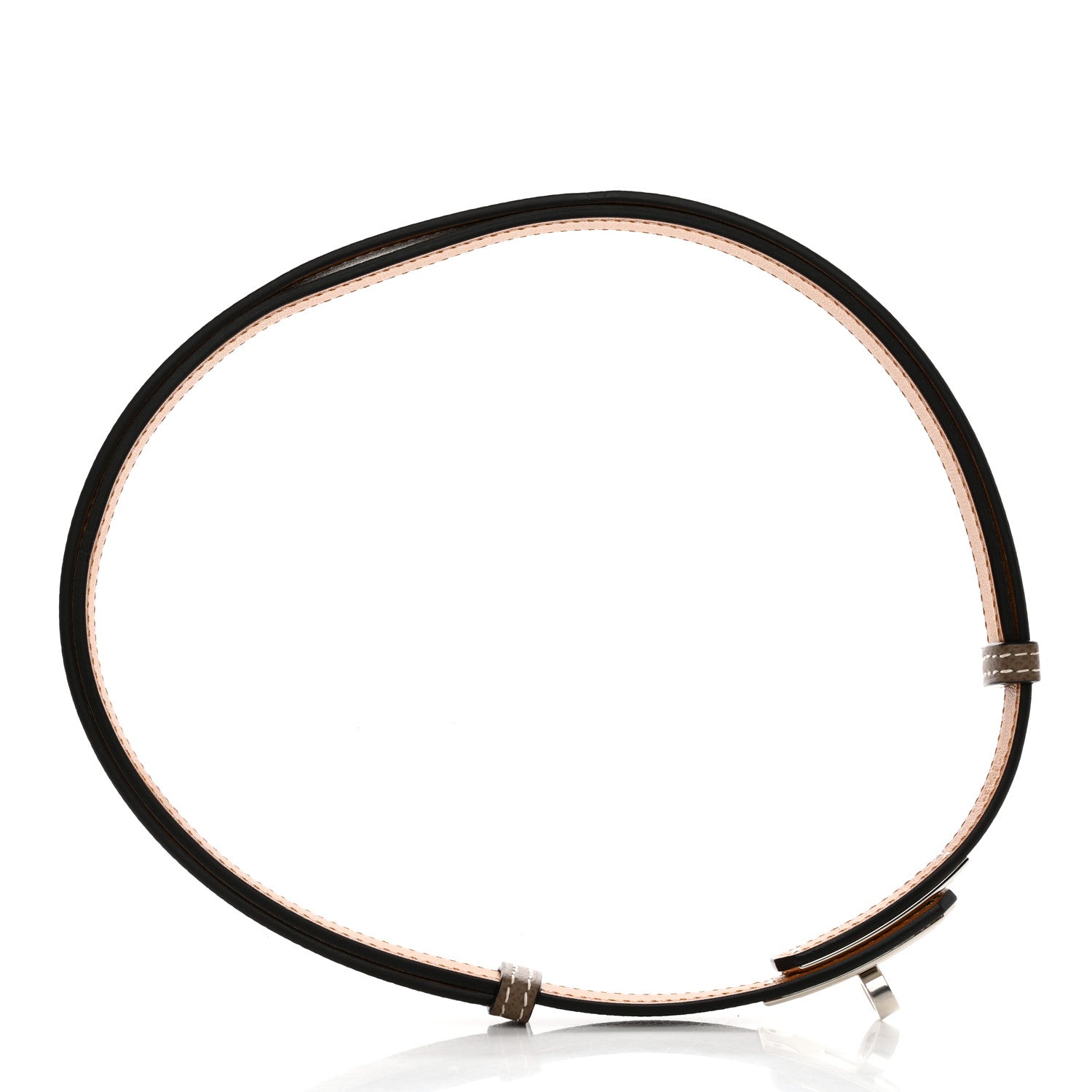Hermes Epsom Kelly Belt Etoupe 5 of 6