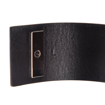 Christian Dior Calfskin Large Logo Bracelet Black 5 of 7