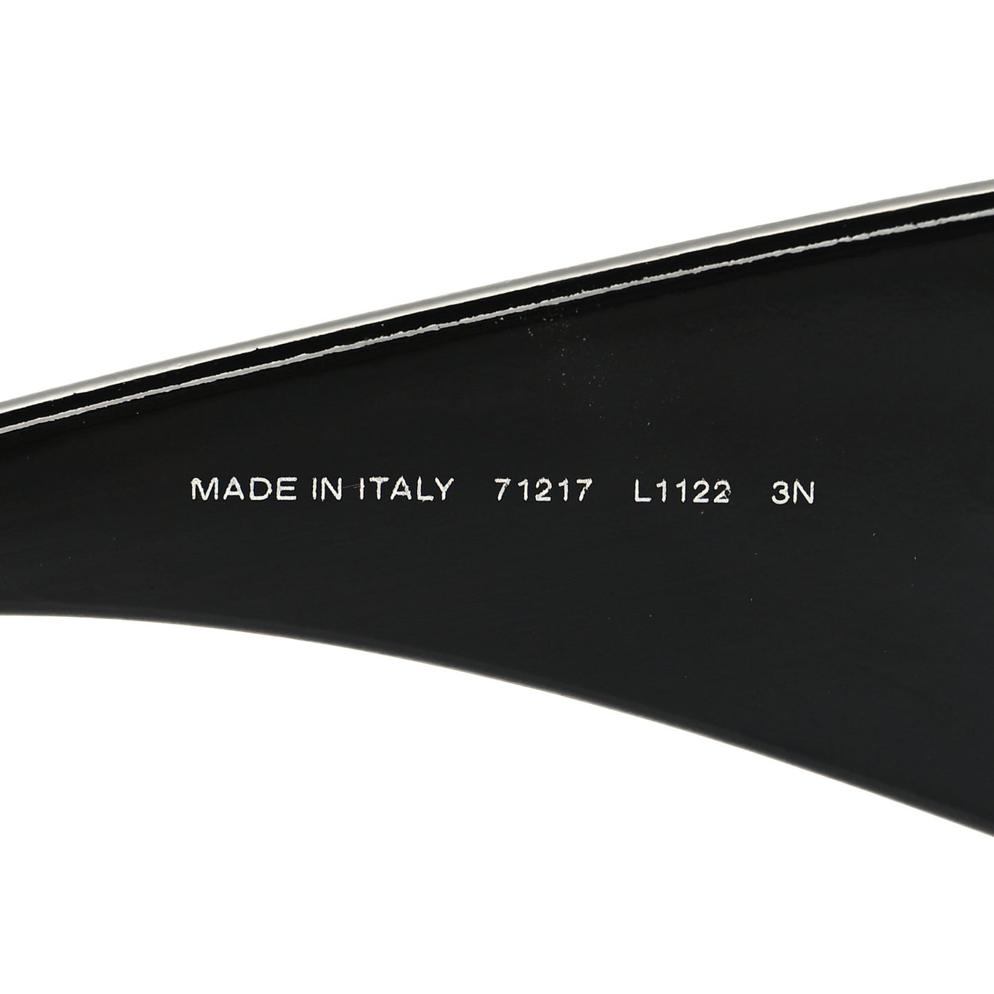 Acetate Shield Runway 71217 Sunglasses Black