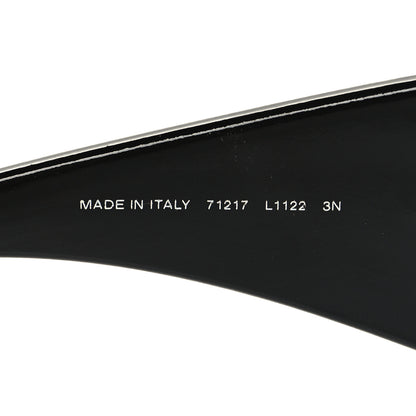 Chanel Acetate Shield Runway 71217 Sunglasses Black 6 of 10