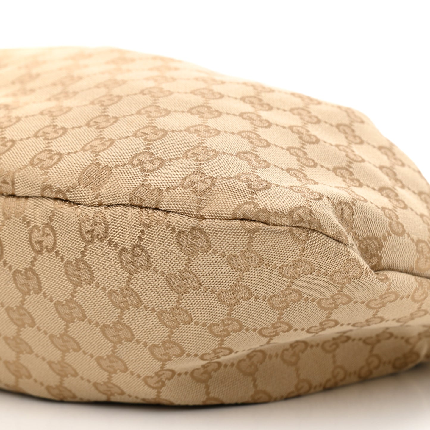 Monogram Bamboo Handle Bag Brown